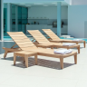 Шезлонг из дерева Alexander Rose TEA-  ROBLE ADJUSTABLE SUNBED 