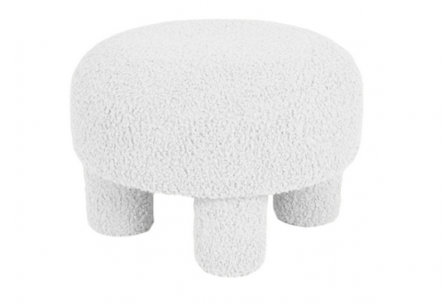 Пуф Mil- Saga 50х50х42 см Белый (2028)