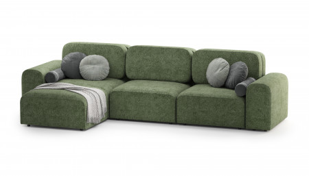 Модульный угловой диван Mil- Breeze 370х182х90 см