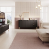 Тумба под телевизор  Perfect Home Ланте / Lante 2-дверная 2D/200 Черный/ Золото