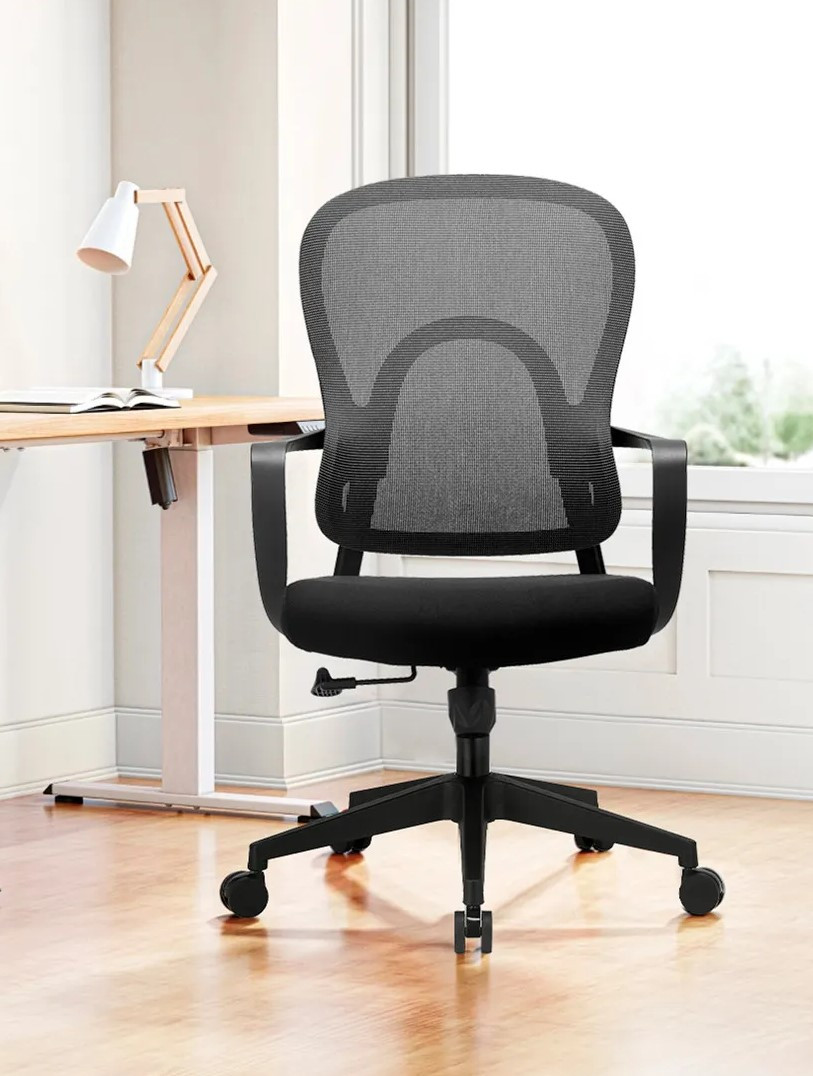 Крісло для оператора LUX- GO-SIT 645-B BLACK ергономічне