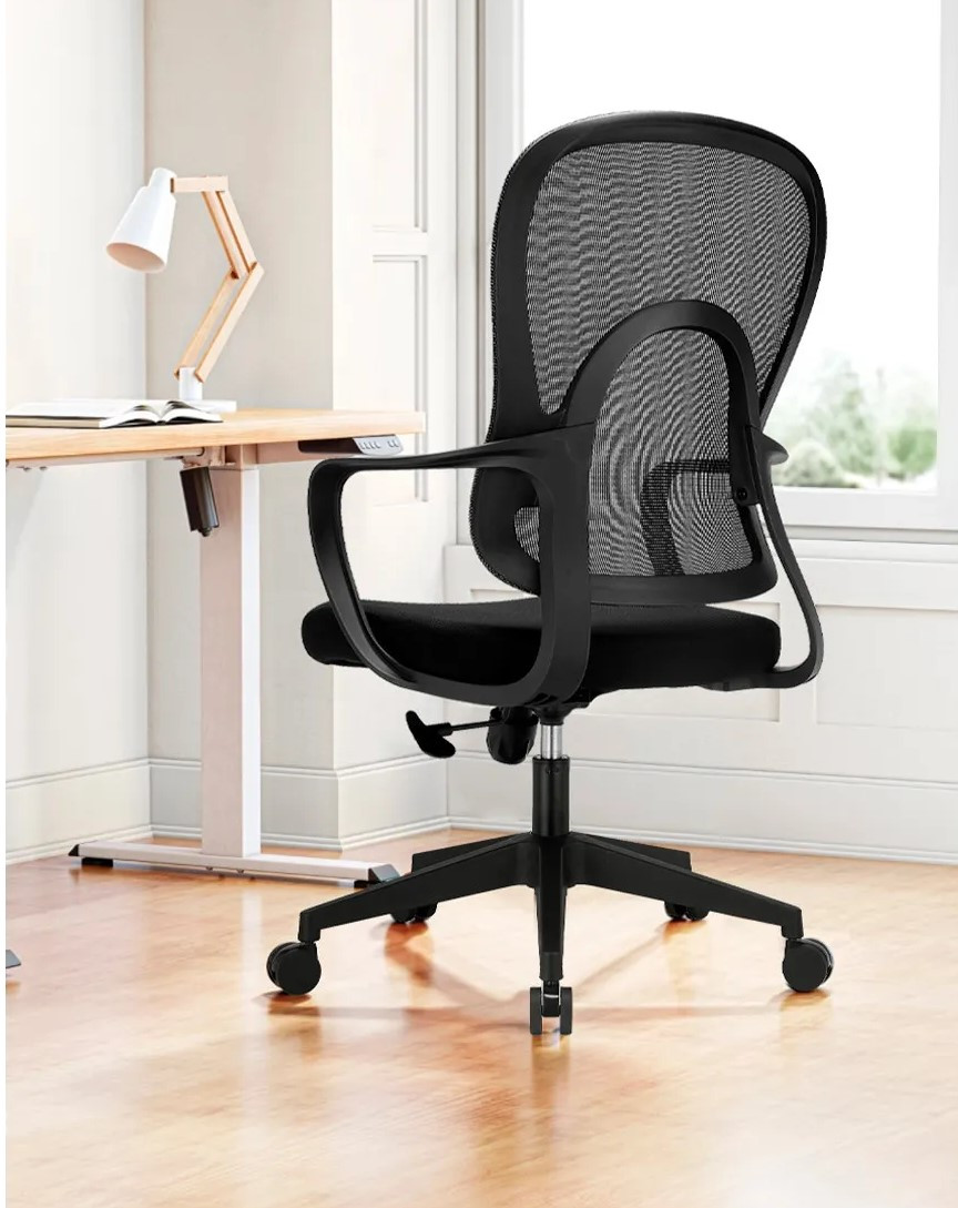 Крісло для оператора LUX- GO-SIT 645-B BLACK ергономічне