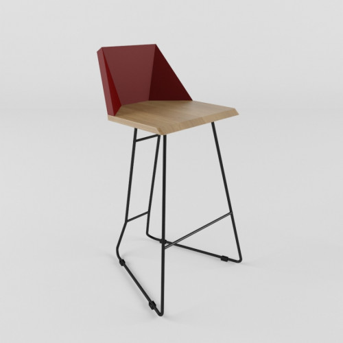 Барный стул лофт дизайнерский SNS- Origami