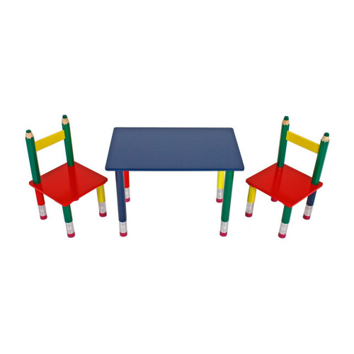 IDEA детский комплект стол + 2 стула PASTELKY