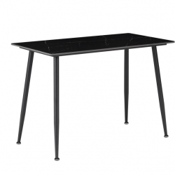 Стол обеденный Prime TC EVRO- Davis Black глянцевая керамика WT-7SA