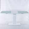 Фото №7 - Стол обеденный модерн EXI- Милан-1 (B2396-1) белый глянец