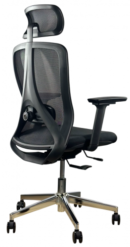 Кресло офисное- компьютерное эргономичное Perfect Home  HQOC-23A премиум,черный 