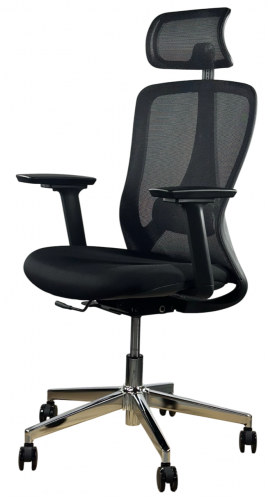 Кресло офисное- компьютерное эргономичное Perfect Home  HQOC-23A премиум,черный 