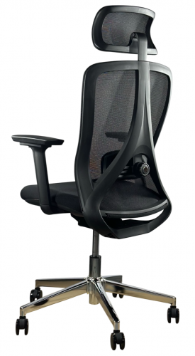 Кресло офисное- компьютерное эргономичное Perfect Home  HQOC-23A премиум,черный 