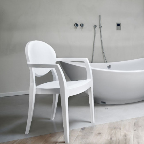 Кресло обеденное уличное VLL- SCAB Igloo 2639 (белый)​