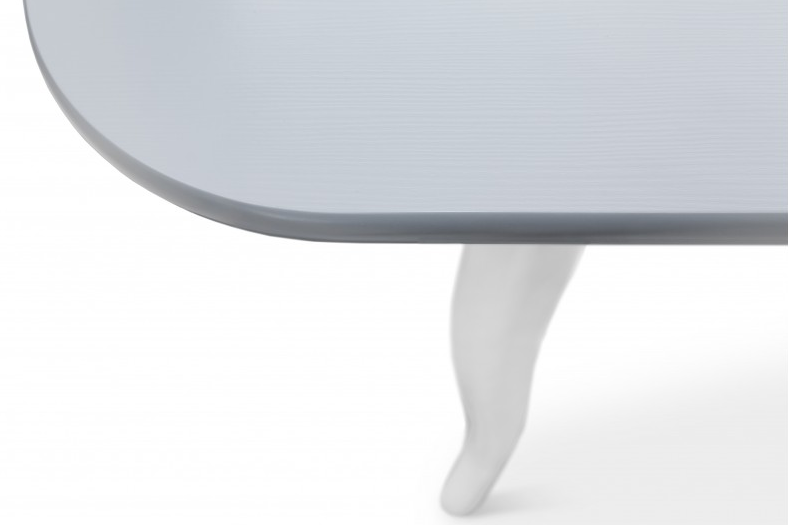 Стол обеденный BIO- Кантри белый/серый
