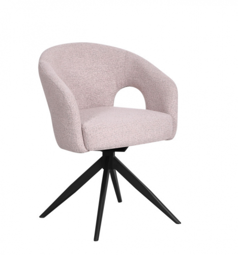 Стул обеденный поворотный TPRO- Special4You Imperius LIGHT PINK (E7832)