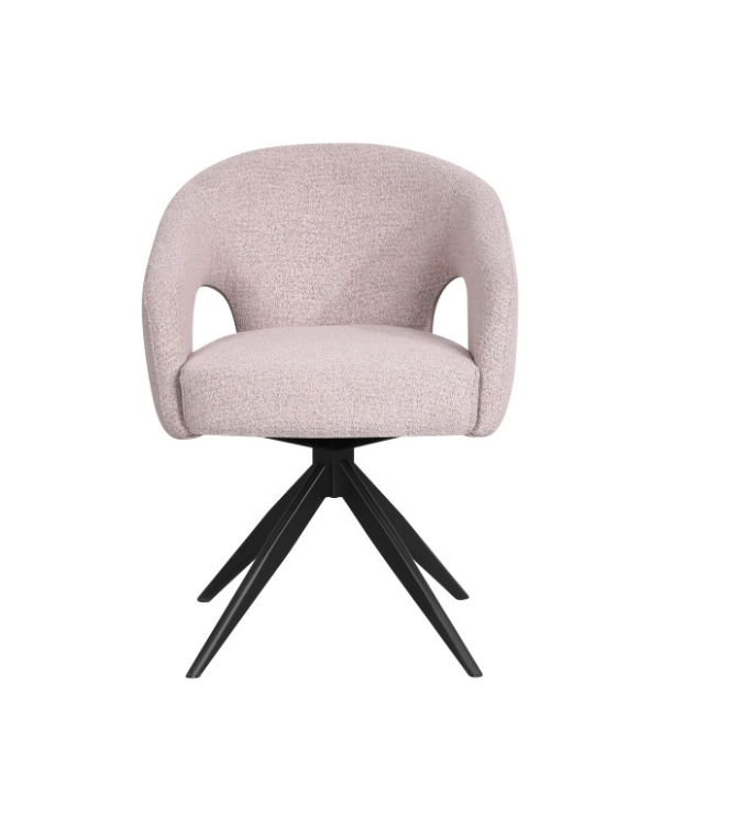 Стул обеденный поворотный TPRO- Special4You Imperius LIGHT PINK (E7832)