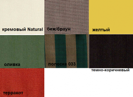 Купол для зонта ZST- Прага 3х4 м; балка, револьвер, ребра