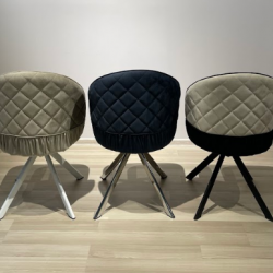 Стул модерн обеденный EXI- DAISY BEIGE (поворотный) 