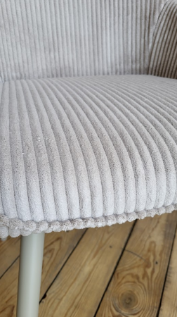 Стул обеденный VTR- М-240 миндаль + капучино (вельвет рубчик)