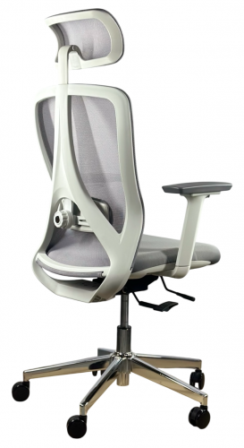 Кресло офисное- компьютерное эргономичное Perfect Home HQOC-23A-G премиум,серый