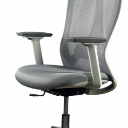 Кресло офисное- компьютерное эргономичное Perfect Home HQOC-23A-G премиум,серый