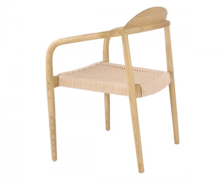 Стул обеденный с подлокотниками CRV- Woodland Natural wood