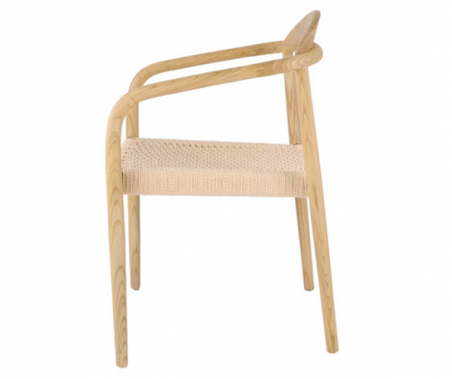 Стул обеденный с подлокотниками CRV- Woodland Natural wood