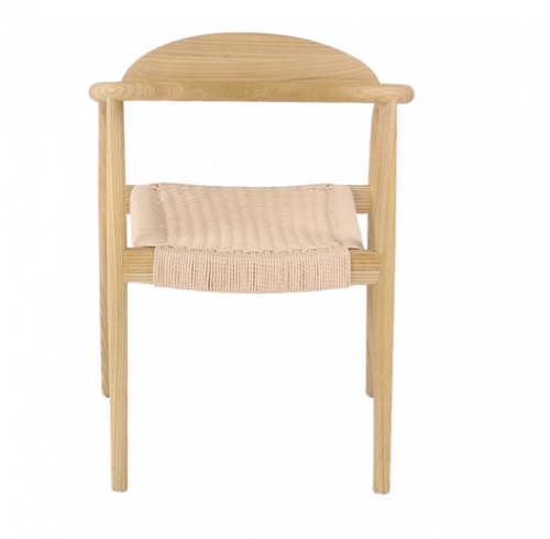 Стул обеденный с подлокотниками CRV- Woodland Natural wood