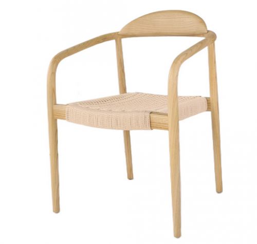 Стул обеденный с подлокотниками CRV- Woodland Natural wood