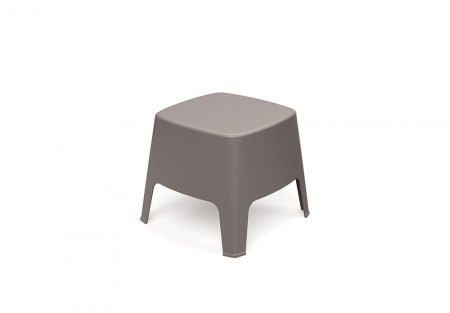 Стол кофейный уличный VLL- FERNE Milane (коричневый, белый, кремовый)