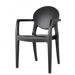 Кресло обеденное уличное VLL- SCAB Igloo 2639 (антрацит)​