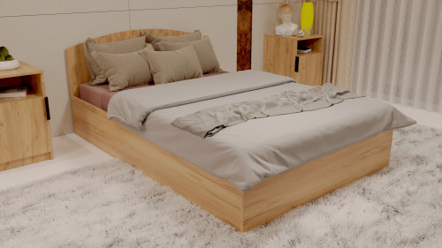 Кровать двуспальная ViA- Сити СЛ-3