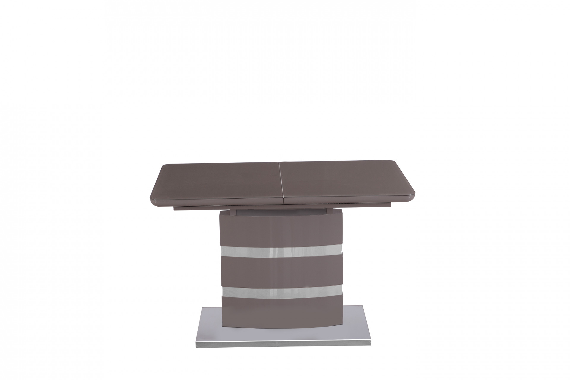 Стол обеденный модерн EVRO- Montana Mini DT115-2 Dark Grey Gloss