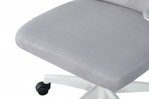 Стул компьютерный BIO- Office Аэро (серый/белый)