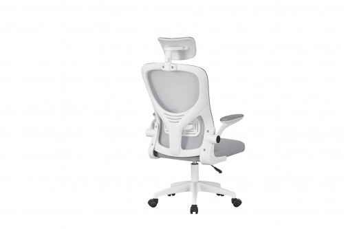 Стул компьютерный BIO- Office Аэро (серый/белый)