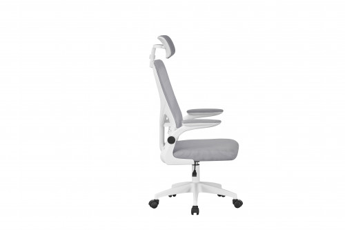 Стул компьютерный BIO- Office Аэро (серый/белый)