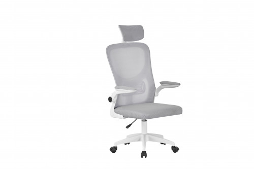 Стул компьютерный BIO- Office Аэро (серый/белый)
