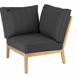 Угловой модуль из дерева непромокаемый Alexander Rose TEA- ROBLE TIVOLI LOUNGE CORNER MODULE (W/OLEFIN CUSHION) 