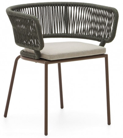 Стул обеденный Kave Home NADIN CC2232J19 (зеленый)