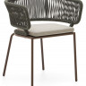 Стул обеденный Kave Home NADIN CC2232J19 (зеленый)