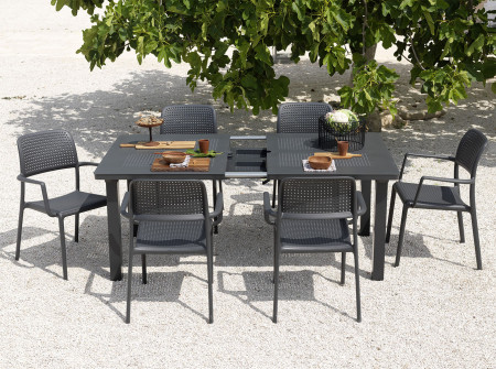 Кресло из полипропилена Nardi Outdoor BORA (антрацит) 