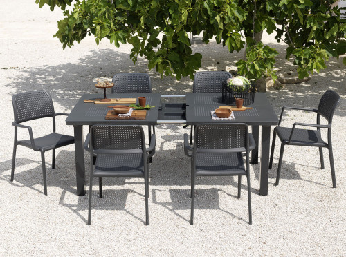 Кресло из полипропилена Nardi Outdoor BORA (антрацит) 