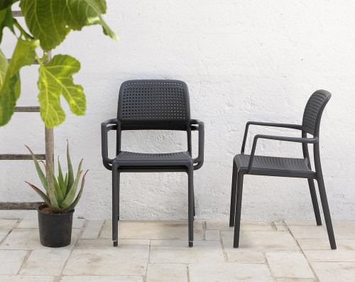 Кресло из полипропилена Nardi Outdoor BORA (антрацит) 