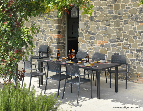 Кресло из полипропилена Nardi Outdoor BORA (антрацит) 