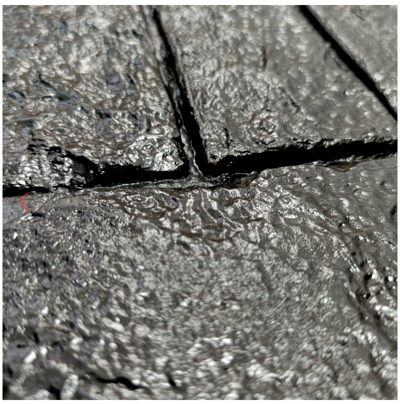 Самоклеющаяся 3D панель камень черный 1115Х300Х11ММ STK- SW-00001374