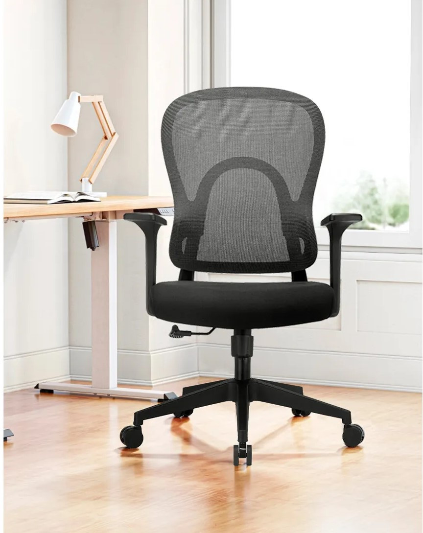 Крісло для оператора LUX- GO-SIT 645-1B BLACK ергономічне