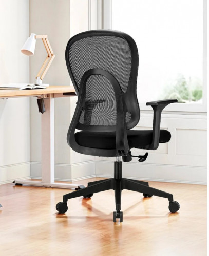 Крісло для оператора LUX- GO-SIT 645-1B BLACK ергономічне