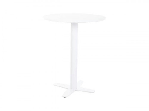 Комплект: барный стол SIGNAL BT-002 Ø 60 см + 2 стула SIGNAL Timo черный  