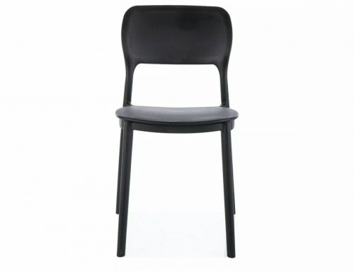 Комплект: барный стол SIGNAL BT-002 Ø 60 см + 2 стула SIGNAL Timo черный  
