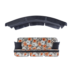 Комплект к качели Ost- BALI 170x110x7 см, ткань Меджик Аранча/2657