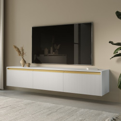 Тумба под ТВ Perfect Home Royal RTV180 Белый