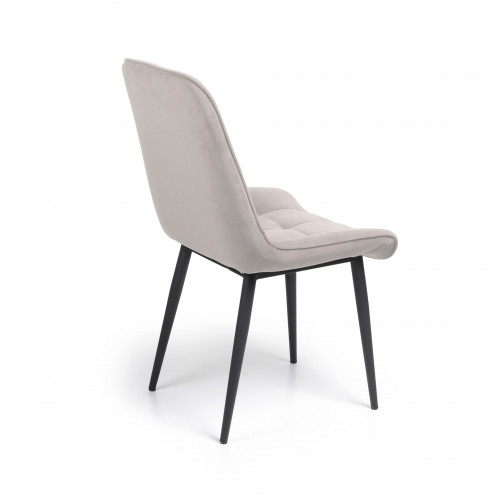 Стул Avn- MARS Light Grey Velvet светло- серый 